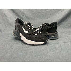 Nike Kids Air Max 270 GO (PS) Sneakers Slip-On Black White Size 1.5Y NEW NO BOX!